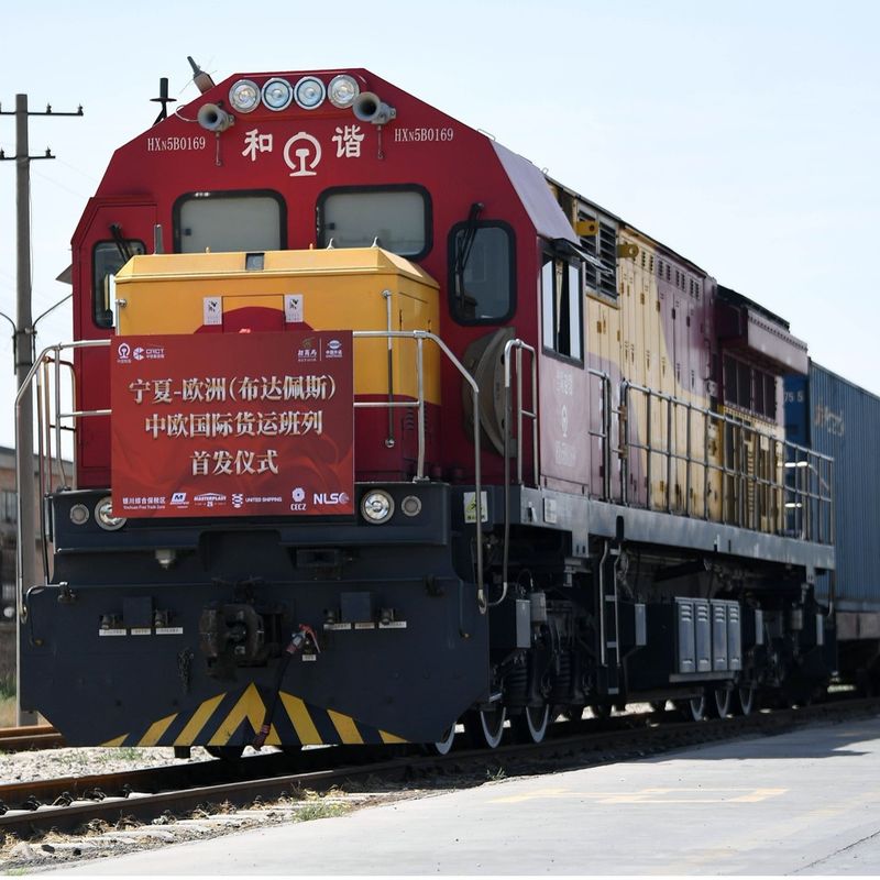 Transporte ferroviario a domicilio disponible del promotor de carga del promotor del envío internacional del aire DDP de China a Suecia