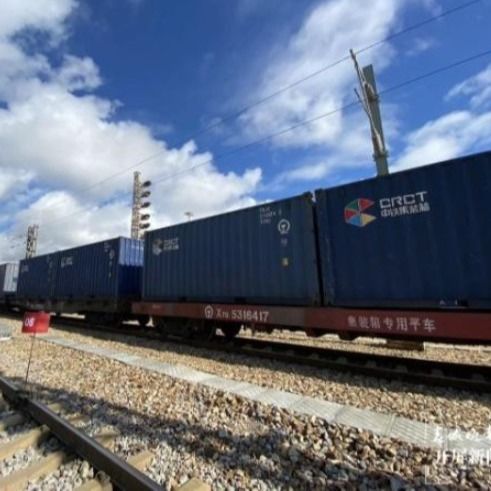 Compañías de expedición del transporte de mercancías por ferrocarril de DDP China al servicio a domicilio de Bielorrusia Europa