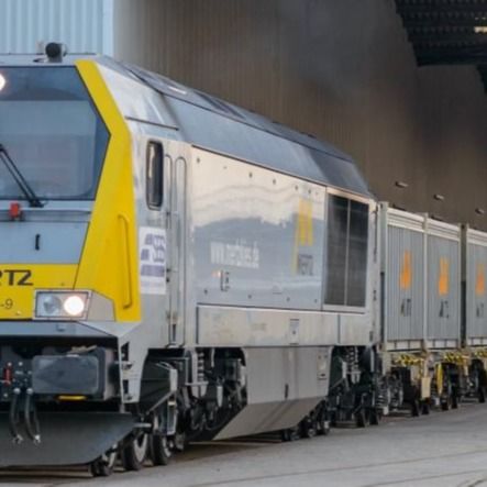 Transportista de carga ferroviaria Fba Dhl en almacenamiento de envío Amazon China a Estados Unidos
